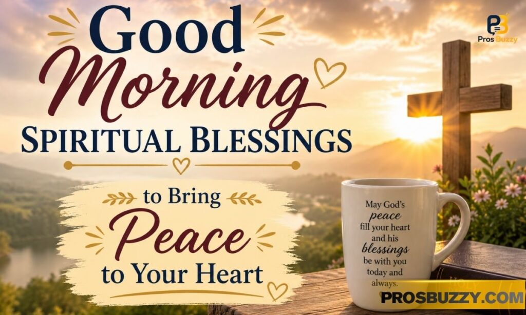 Good Morning Spiritual Blessings to Bring Peace to Your Heart