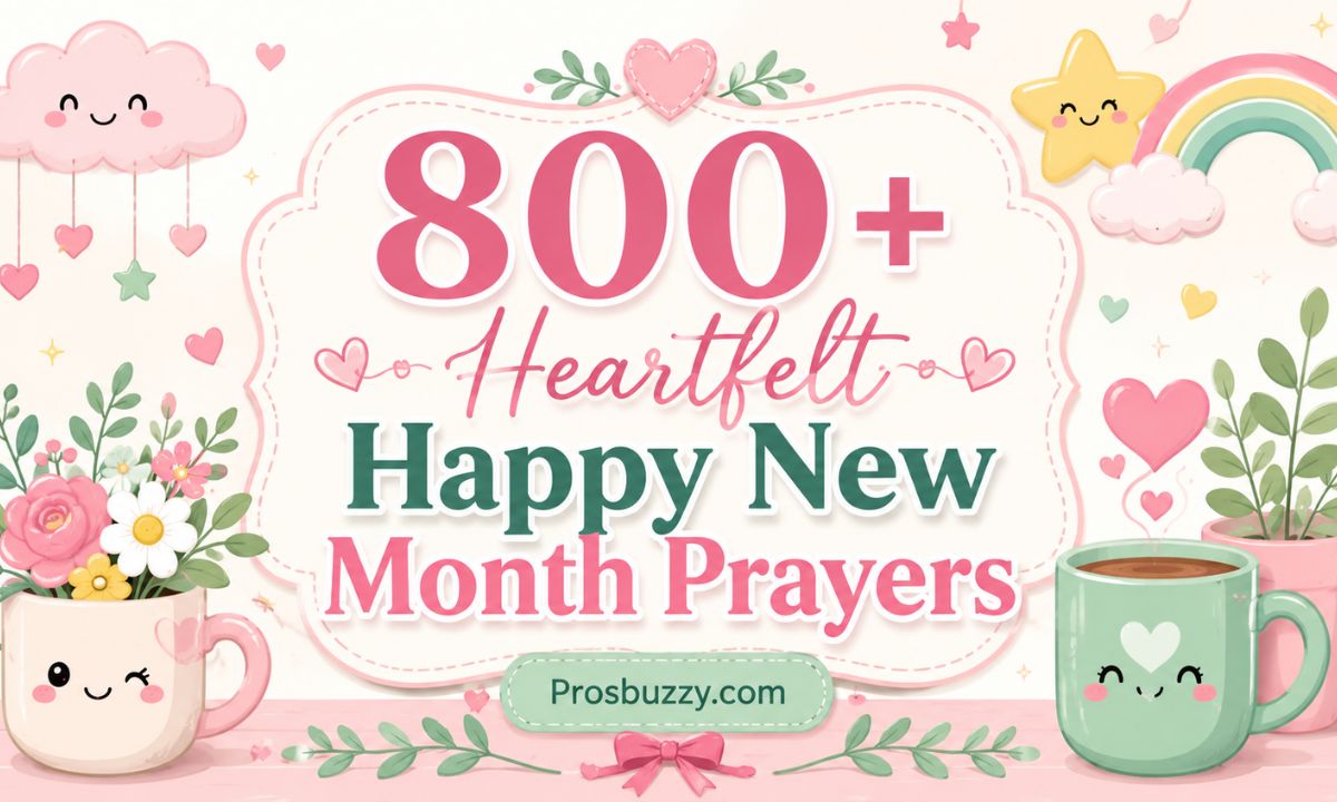 800+ Heartfelt Happy New Month Prayers