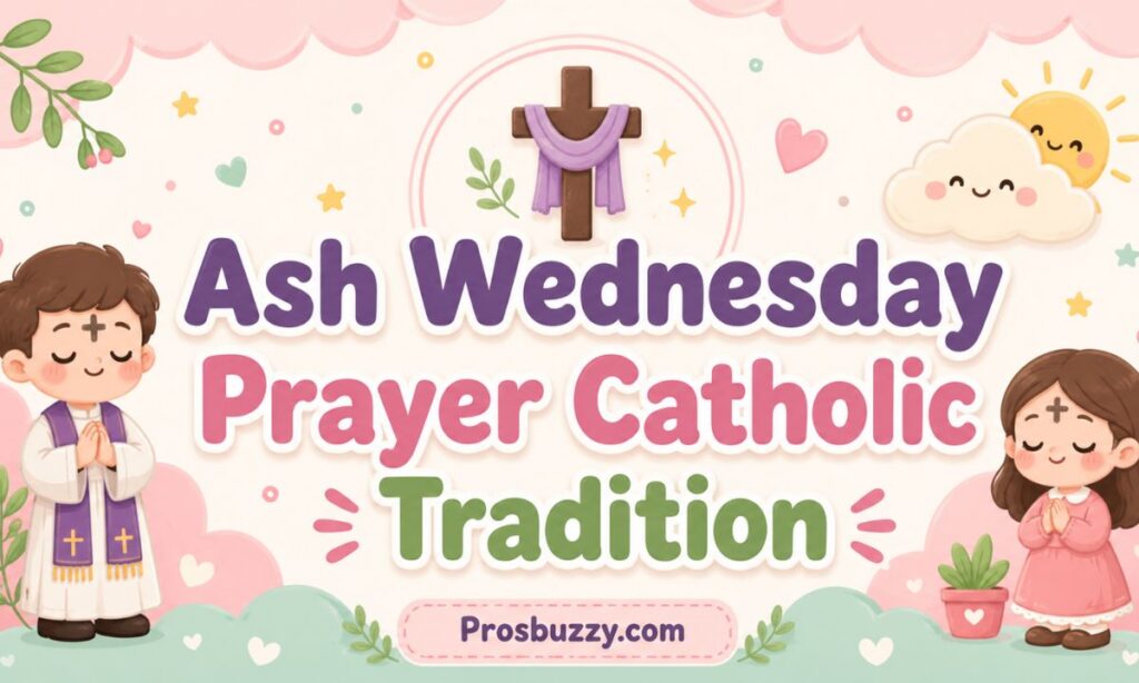 Ash Wednesday Prayer Catholic Tradition