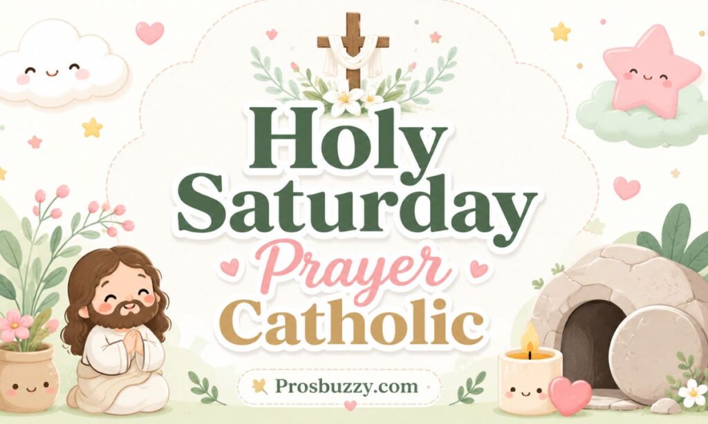 Holy Saturday Prayer Catholic