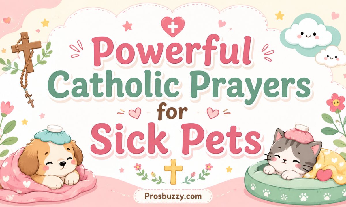 Powerful Catholic Prayers for Sick Pets