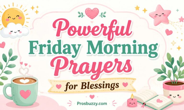 Powerful Friday Morning Prayers for Blessings