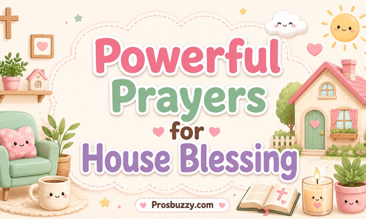 Powerful Prayers for House Blessing