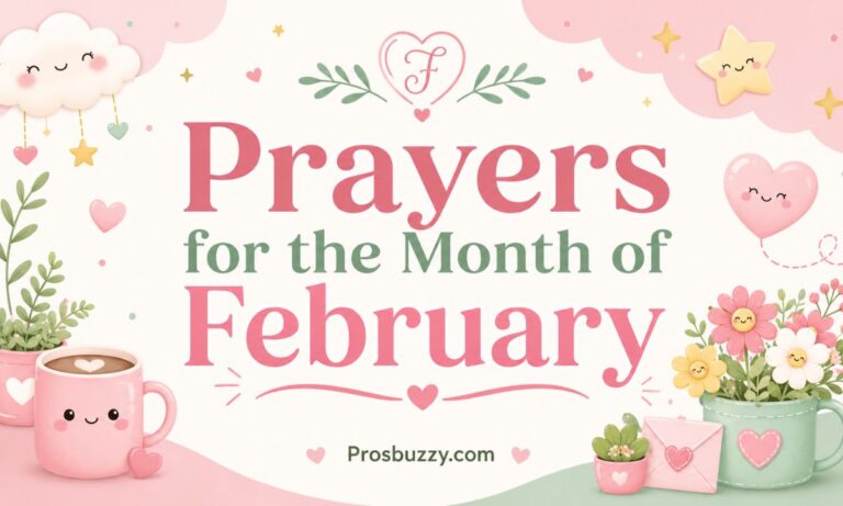 Powerful Prayers for the Month of February