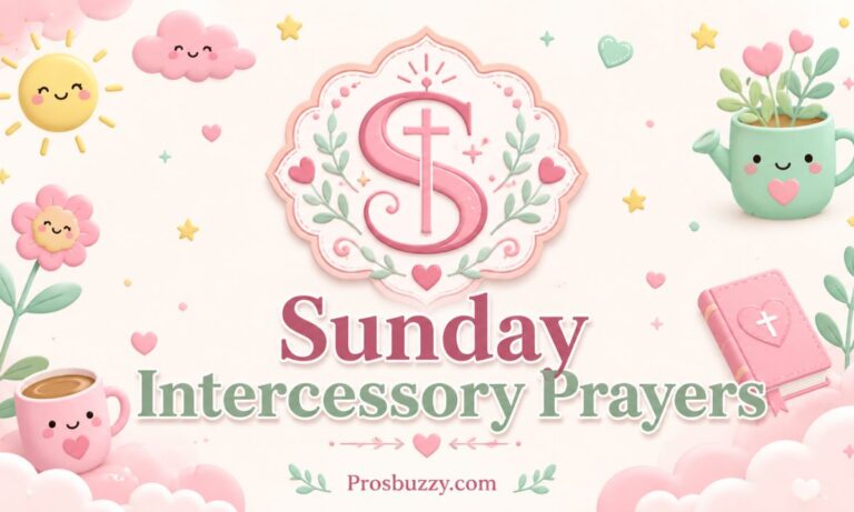 Sunday Intercessory Prayers