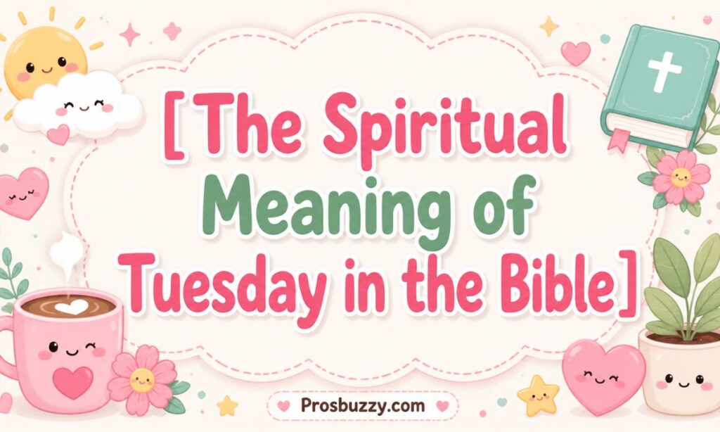 The Spiritual Meaning of Tuesday in the Bible