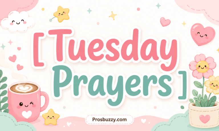 Tuesday Prayers