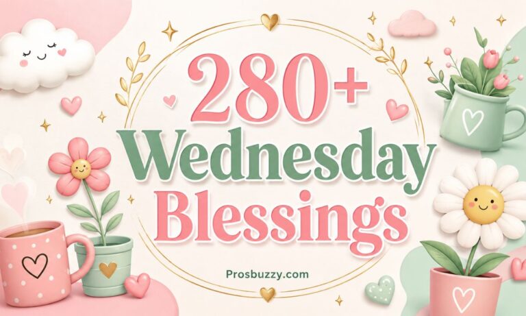280+ Wednesday Blessings