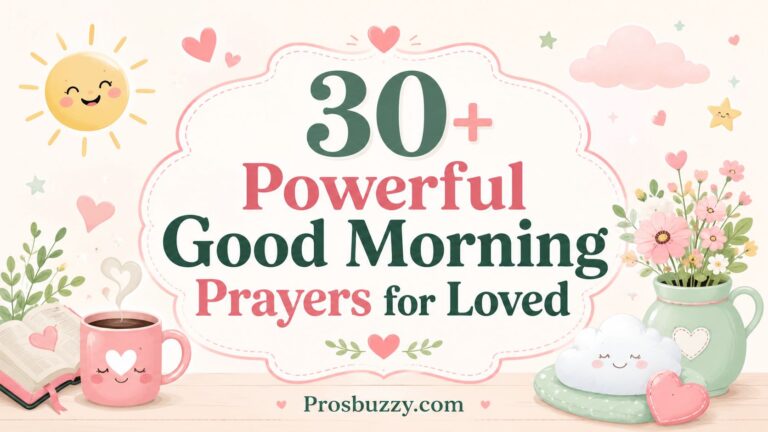 30+ Powerful Good Morning Prayers