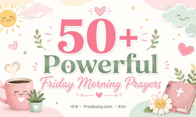 50+ Powerful Friday Morning Prayers