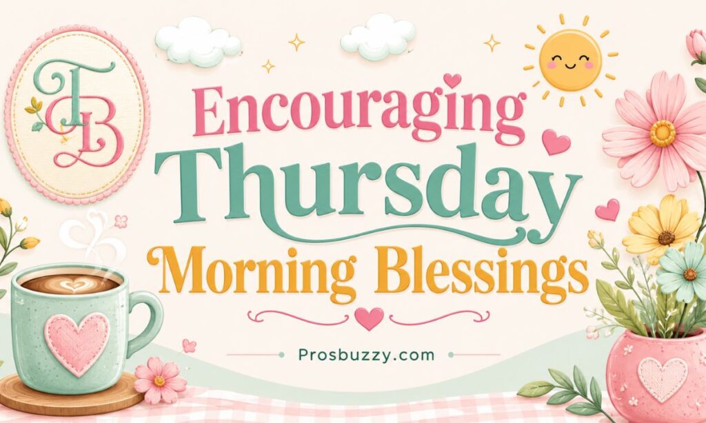 Encouraging Thursday Morning Blessings