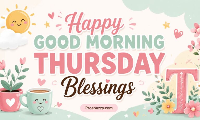 Happy Good Morning Thursday Blessings