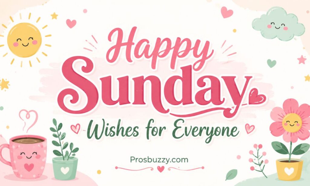Happy Sunday Wishes for Everyone