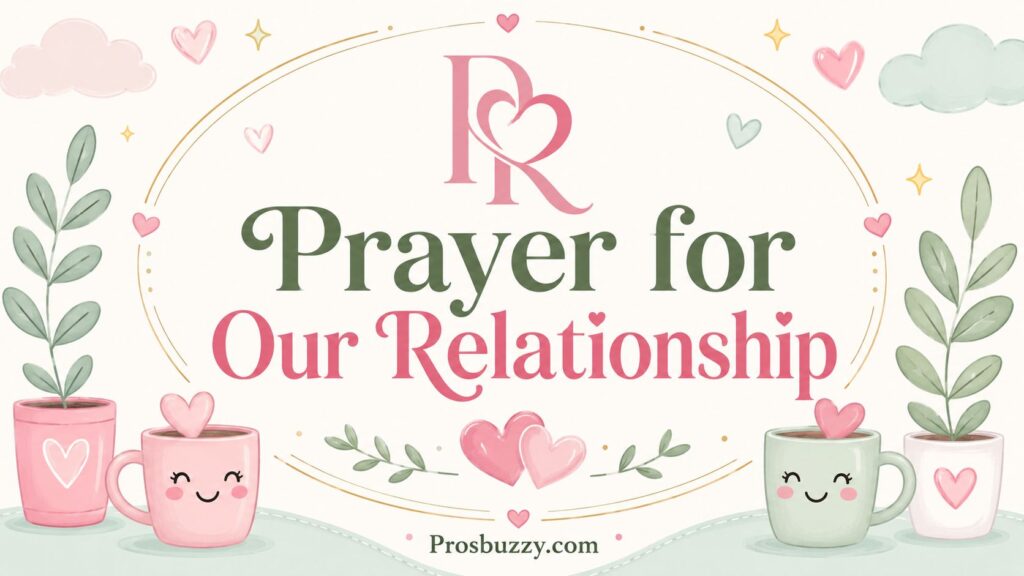 Prayer for Our Relationship