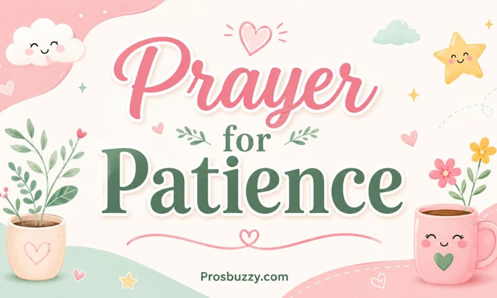 Prayer for Patience