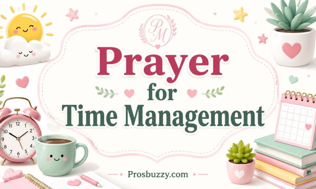 Prayer for Time Management