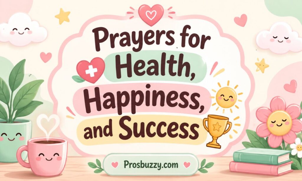 Prayers for Health, Happiness, and Success