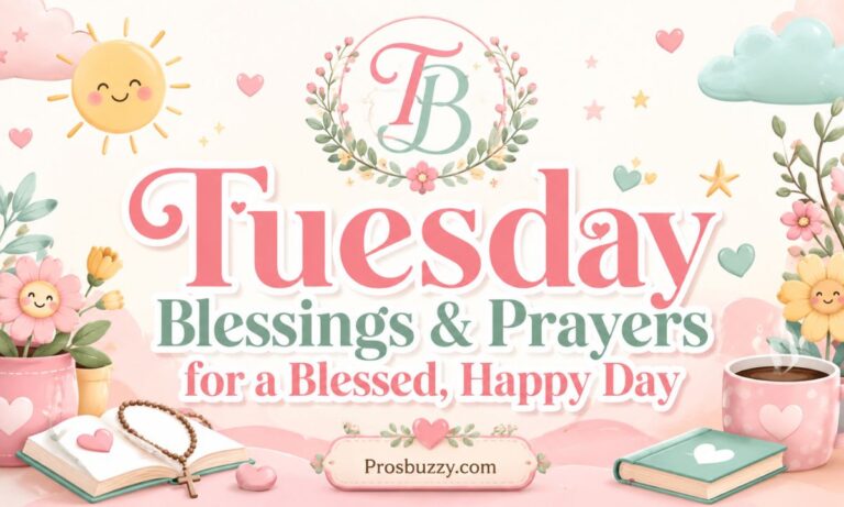 Tuesday Blessings & Prayers