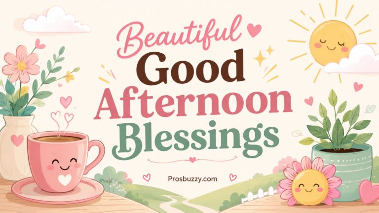 Beautiful Good Afternoon Blessings