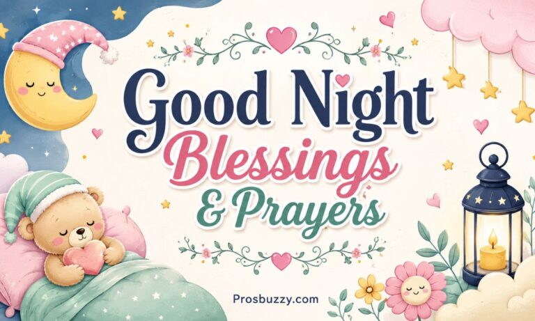 Good Night Blessings & Prayers