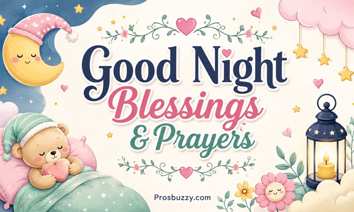 Good Night Blessings & Prayers