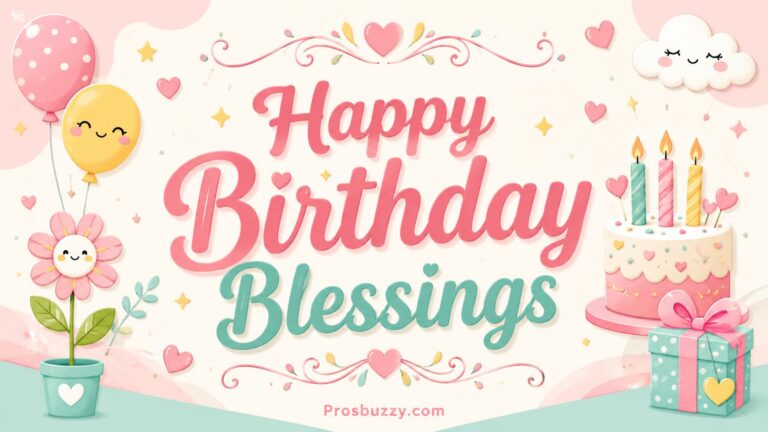 Happy Birthday Blessings