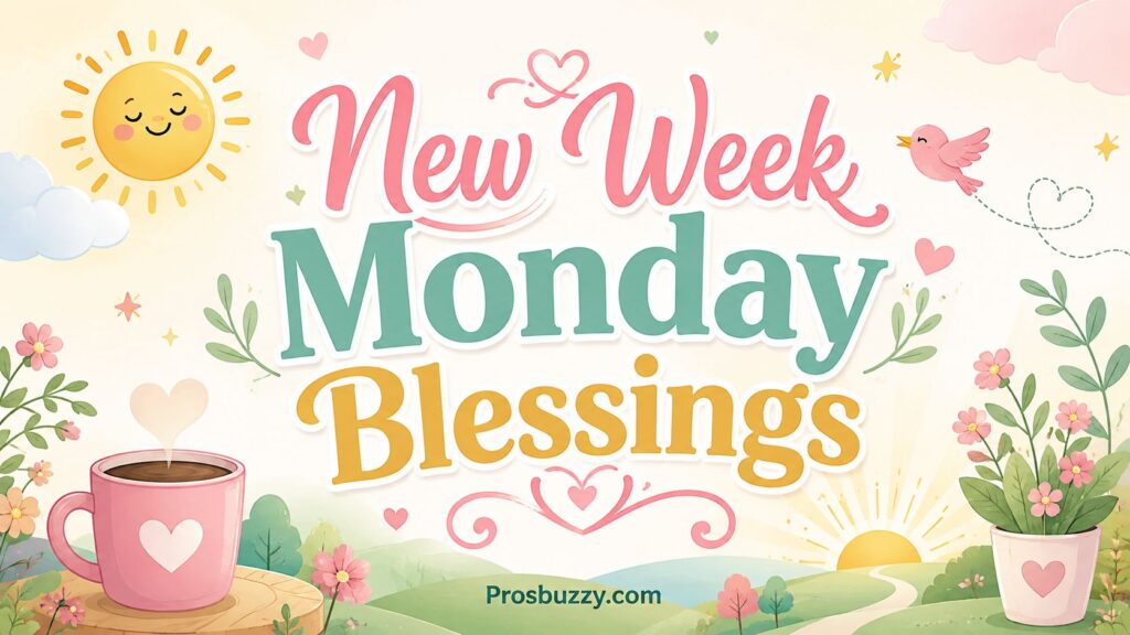 New Week Monday Blessing Gif