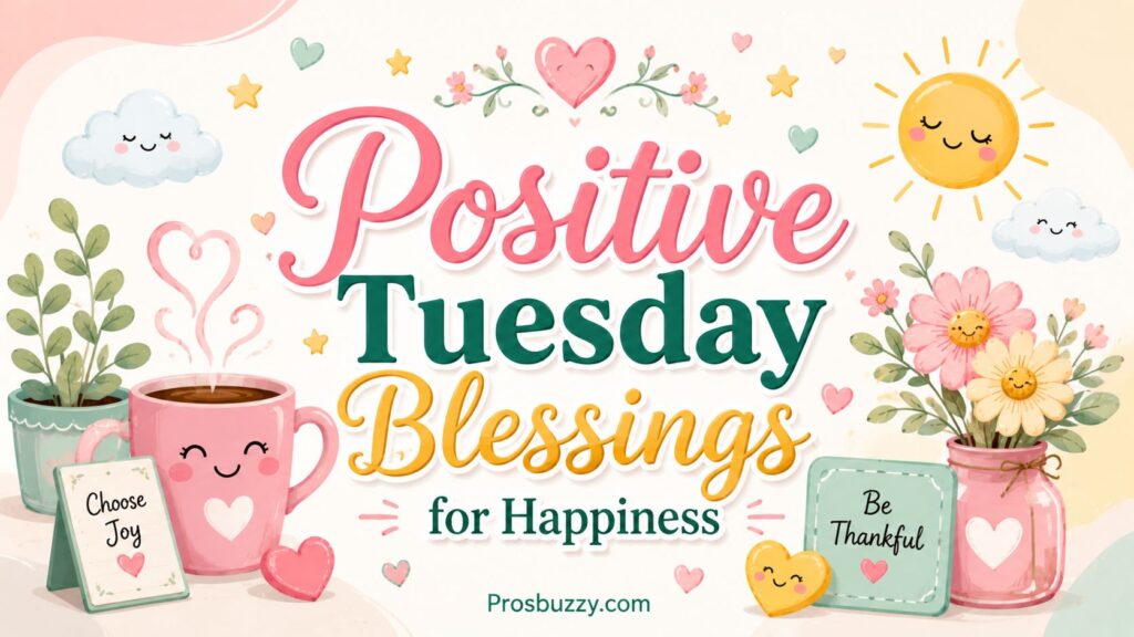 Positive Tuesday Blessings for Happiness