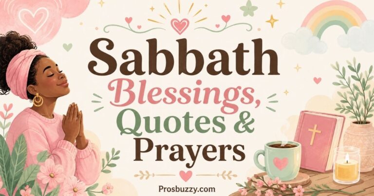 Sabbath Blessings