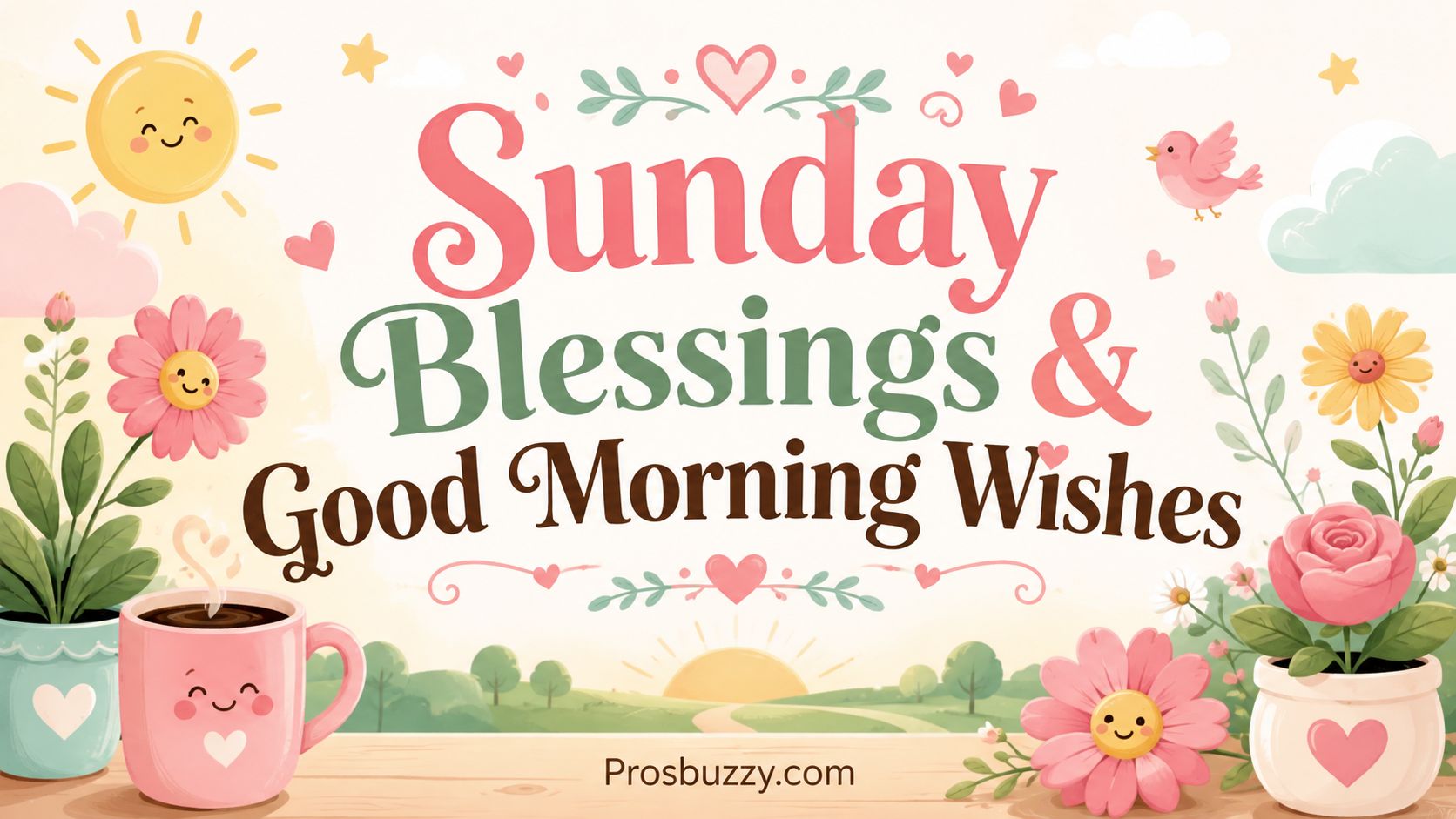 Sunday Blessings & Good Morning Wishes 