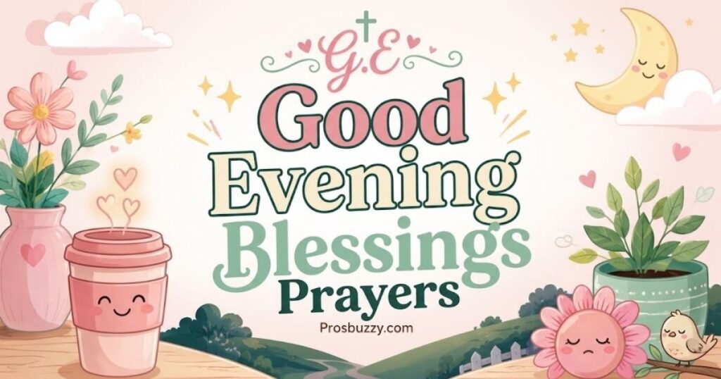 Good Evening Blessings and Prayers